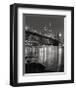 Brooklyn Bridge with World Trade Center-Christopher Bliss-Framed Giclee Print