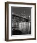 Brooklyn Bridge with World Trade Center-Christopher Bliss-Framed Giclee Print