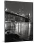 Brooklyn Bridge with World Trade Center-Christopher Bliss-Mounted Giclee Print