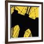 Brooklyn Bridge (yellow)-Erin Clark-Framed Giclee Print