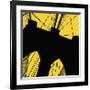 Brooklyn Bridge (yellow)-Erin Clark-Framed Giclee Print