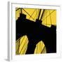 Brooklyn Bridge (yellow)-Erin Clark-Framed Art Print