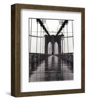 Brooklyn Bridge-Christopher Bliss-Framed Art Print