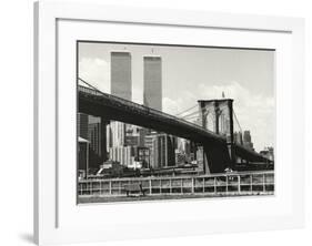 Brooklyn Bridge-Ralph Uicker-Framed Art Print