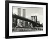 Brooklyn Bridge-Ralph Uicker-Framed Art Print