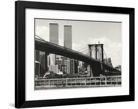 Brooklyn Bridge-Ralph Uicker-Framed Art Print