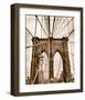 Brooklyn Bridge-Igor Maloratsky-Framed Art Print