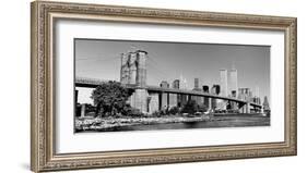 Brooklyn Bridge-Igor Maloratsky-Framed Art Print