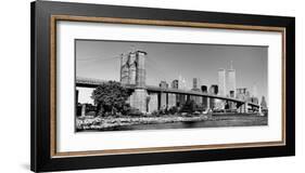 Brooklyn Bridge-Igor Maloratsky-Framed Art Print