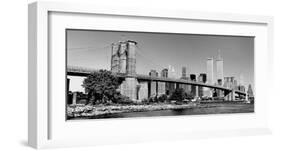 Brooklyn Bridge-Igor Maloratsky-Framed Art Print