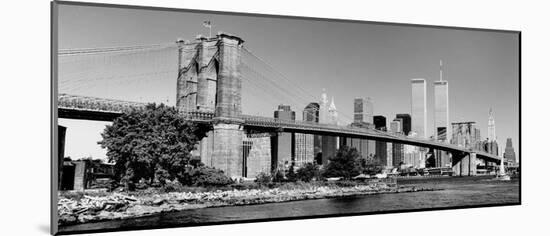 Brooklyn Bridge-Igor Maloratsky-Mounted Art Print