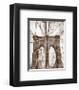 Brooklyn Bridge-Igor Maloratsky-Framed Art Print