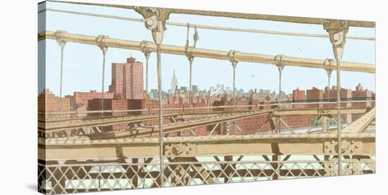 Brooklyn Bridge-André Juillard-Stretched Canvas