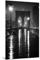 Brooklyn Bridge-Oleg Lugovskoy-Mounted Art Print
