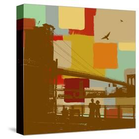 Brooklyn Bridge-Yashna-Stretched Canvas