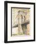 Brooklyn Bridge-P^ Moss-Framed Art Print