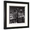 Brooklyn Bridge-Henri Silberman-Framed Art Print