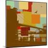 Brooklyn Bridge-Yashna-Mounted Art Print