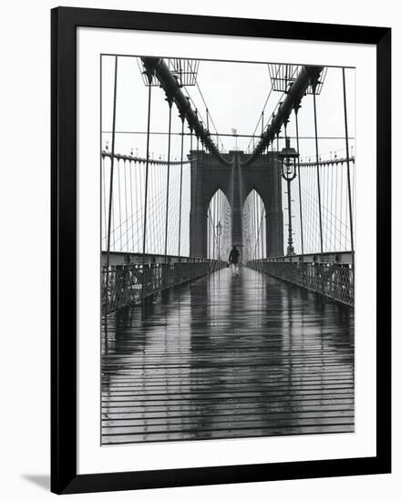 Brooklyn Bridge-Chris Bliss-Framed Art Print