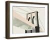 Brooklyn Bridge-Michelle Collins-Framed Giclee Print