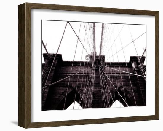 Brooklyn Bridge-null-Framed Photographic Print