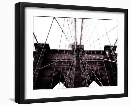 Brooklyn Bridge-null-Framed Photographic Print