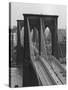 Brooklyn Bridge-Andreas Feininger-Stretched Canvas