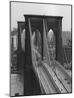 Brooklyn Bridge-Andreas Feininger-Mounted Photographic Print