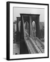 Brooklyn Bridge-Andreas Feininger-Framed Photographic Print