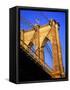 Brooklyn Bridge-Alan Schein-Framed Stretched Canvas