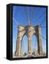 Brooklyn Bridge-Alan Schein-Framed Stretched Canvas