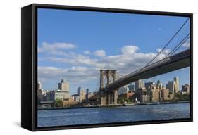 Brooklyn Bridge-Guido Cozzi-Framed Stretched Canvas