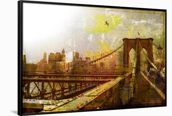 Brooklyn Bridge-null-Framed Poster