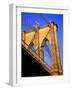 Brooklyn Bridge-Alan Schein-Framed Photographic Print