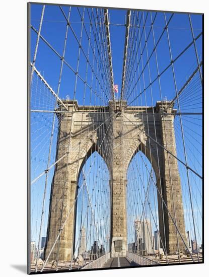 Brooklyn Bridge-Alan Schein-Mounted Photographic Print