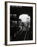 Brooklyn Bridge-null-Framed Photographic Print