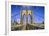 Brooklyn Bridge-Jorg Hackemann-Framed Photographic Print