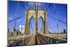 Brooklyn Bridge-Jorg Hackemann-Mounted Photographic Print