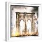 Brooklyn Bridge-Philippe Hugonnard-Framed Giclee Print