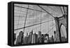 Brooklyn Bridge-Bill Carson Photography-Framed Stretched Canvas