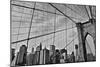 Brooklyn Bridge-Bill Carson Photography-Mounted Photographic Print