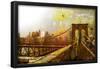 Brooklyn Bridge-null-Framed Poster