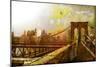 Brooklyn Bridge-null-Mounted Poster