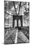Brooklyn Bridge-Chris Bliss-Mounted Premium Photographic Print