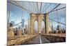 Brooklyn Bridge-Alan Blaustein-Mounted Photographic Print