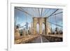 Brooklyn Bridge-Alan Blaustein-Framed Photographic Print