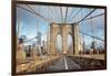 Brooklyn Bridge-Alan Blaustein-Framed Photographic Print