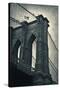 Brooklyn Bridge-Larry Nicosia-Stretched Canvas