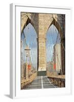 Brooklyn Bridge-Alan Blaustein-Framed Photographic Print