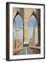 Brooklyn Bridge-Alan Blaustein-Framed Photographic Print